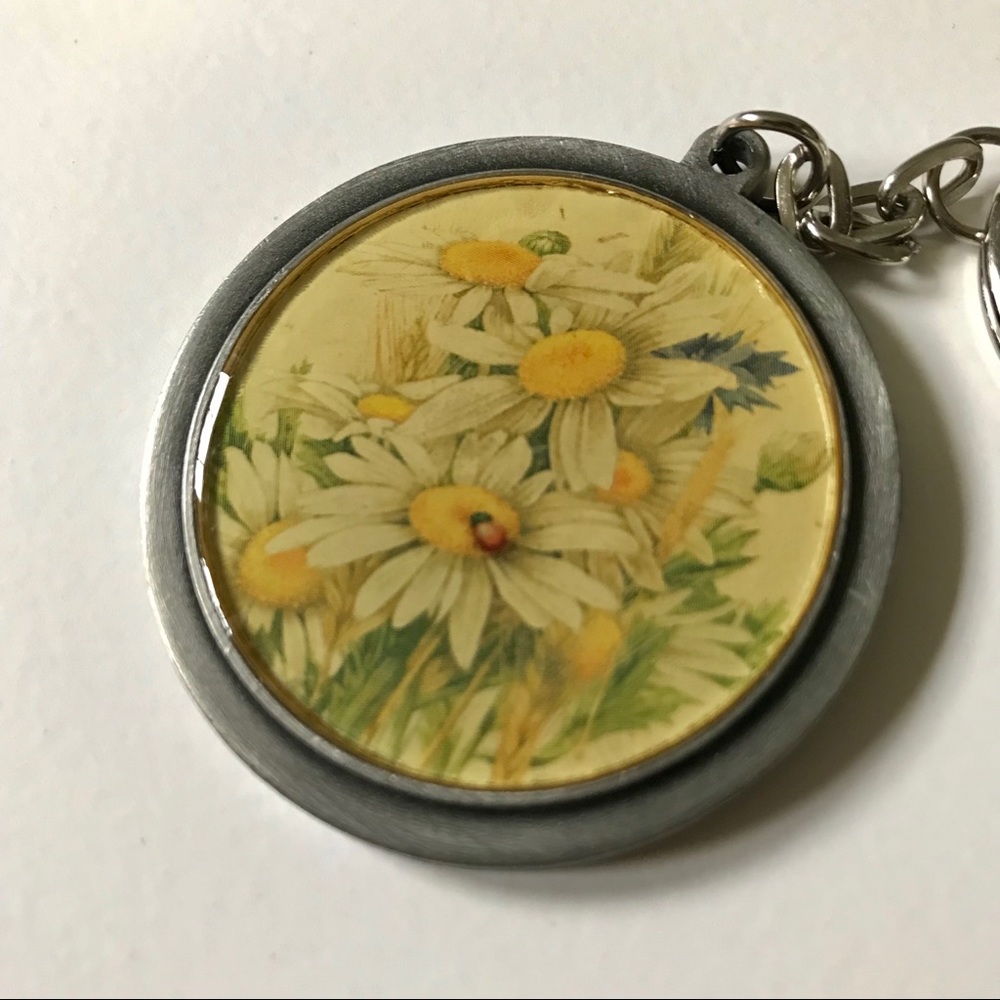 1970’s Daisy and Ladybug Keychain BOGO